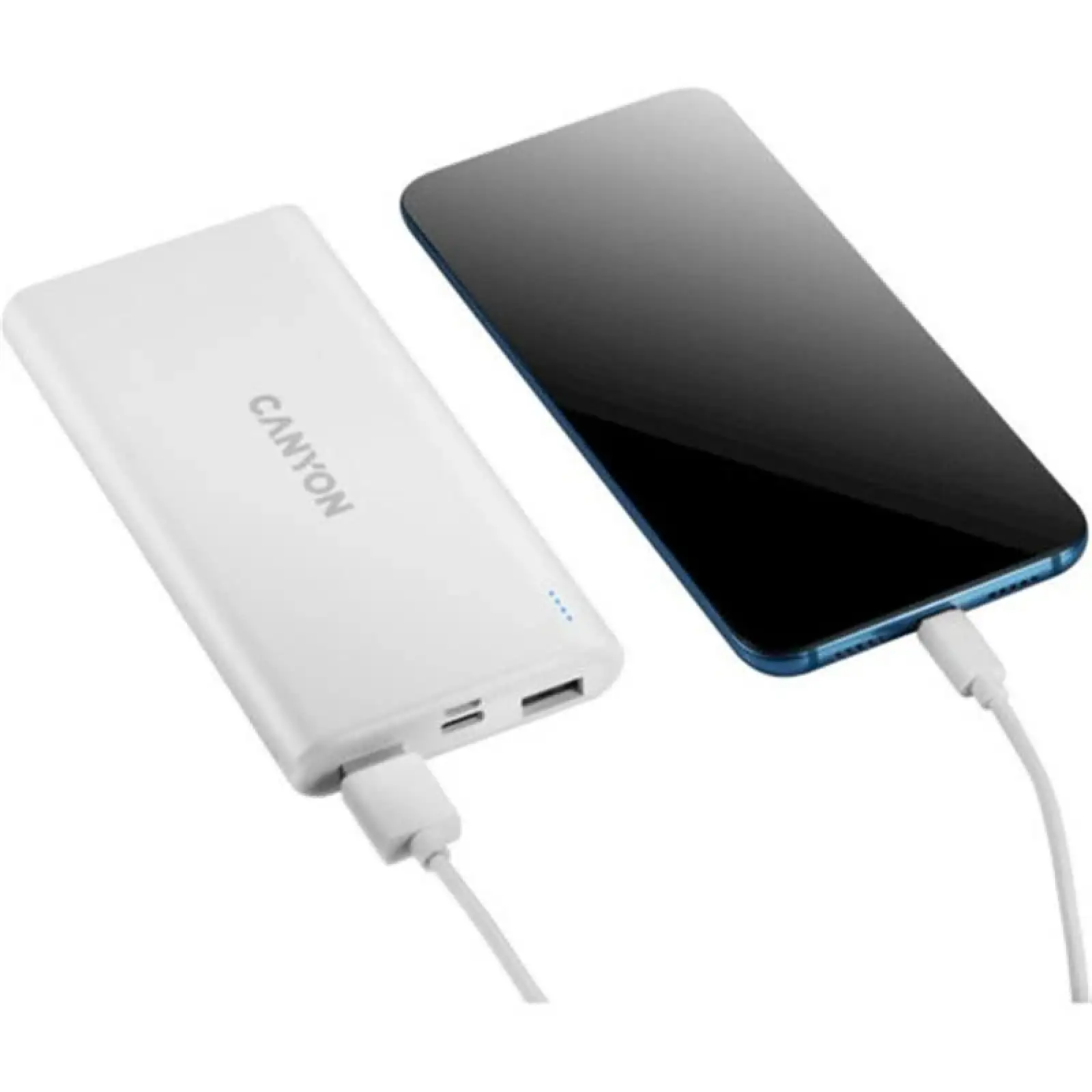 Внешний аккумулятор Canyon 10000mAh White (CNE-CPB1006W) UA