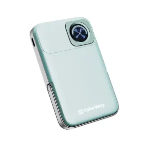 Внешний аккумулятор ColorWay 15W MagSafe & Watch Wireless 10000mAh Aquamarine (CW-PB100LPA2MT-WPDD) UA