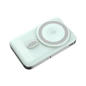 Внешний аккумулятор ColorWay 15W MagSafe & Watch Wireless 10000mAh Aquamarine (CW-PB100LPA2MT-WPDD) UA