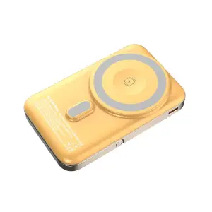 Внешний аккумулятор ColorWay 15W MagSafe & Watch Wireless 10000mAh Amber (CW-PB100LPA2Y-WPDD) UA