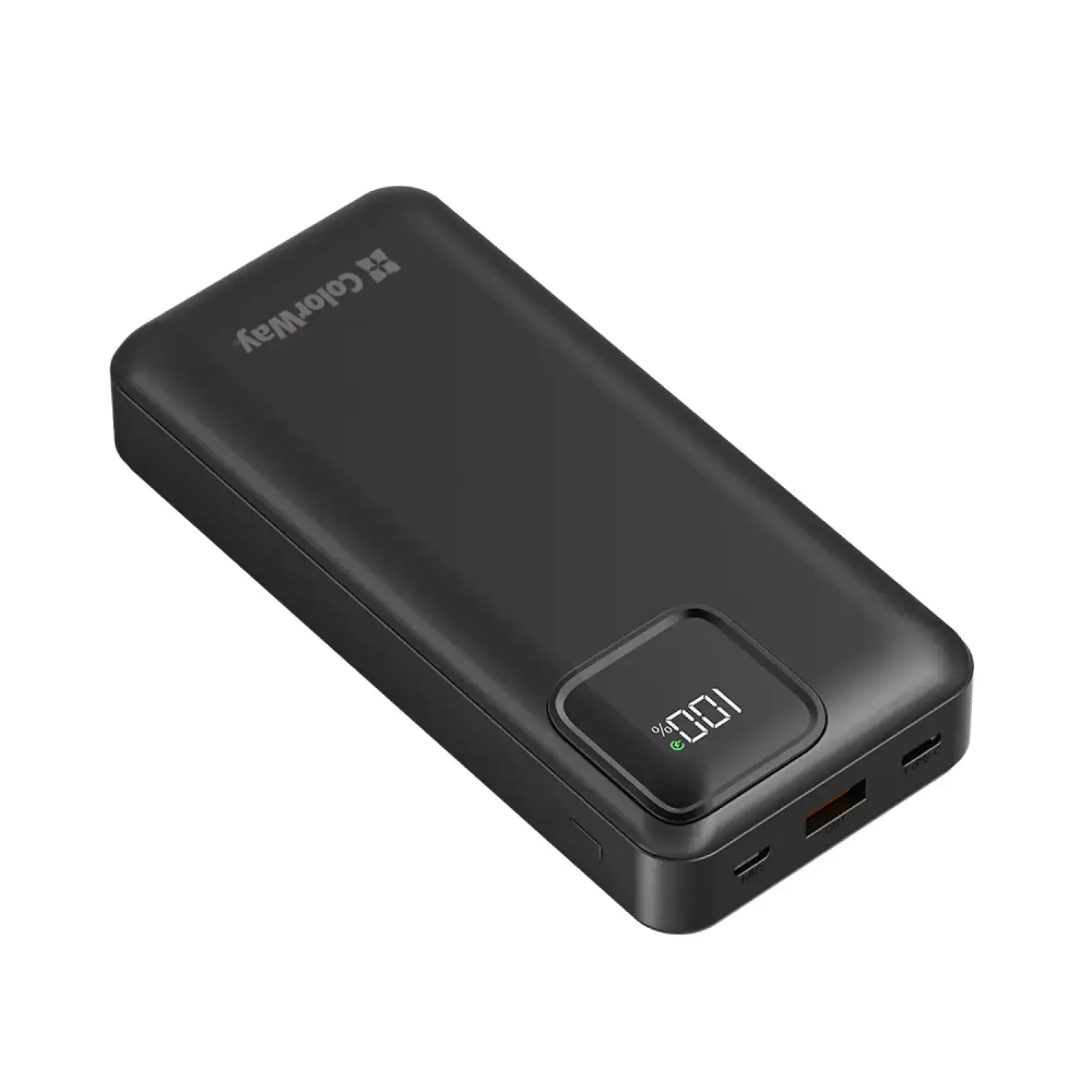 Зовнішній акумулятор ColorWay Optimal Power 20000mAh Black (CW-PB200LPB5BK-PDD) UA
