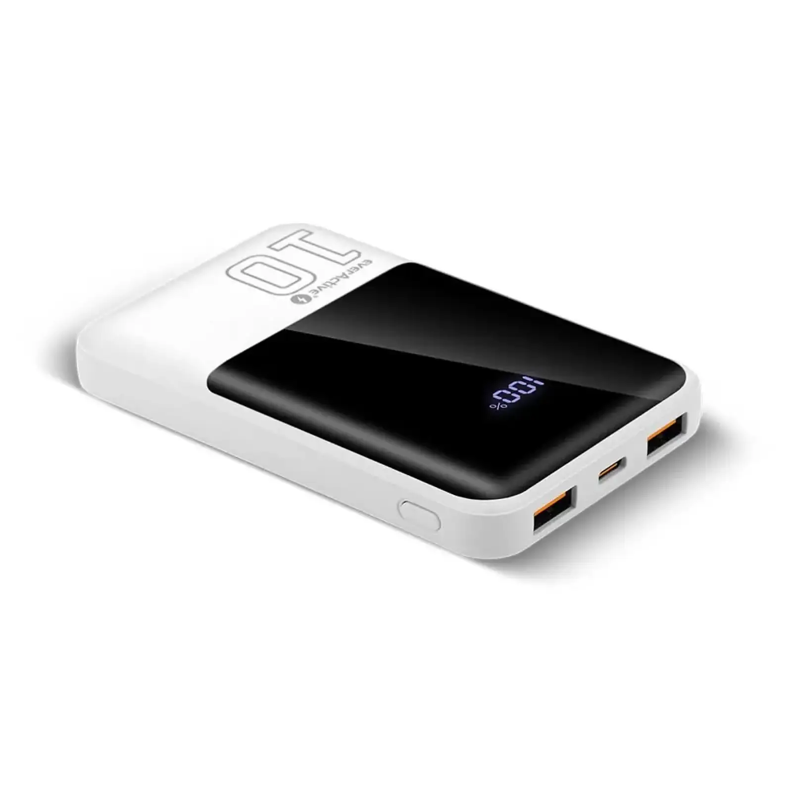 Зовнішній акумулятор everActive EB-10Q 10000mAh White UA