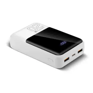 Зовнішній акумулятор everActive EB-20Q 20000mAh White UA
