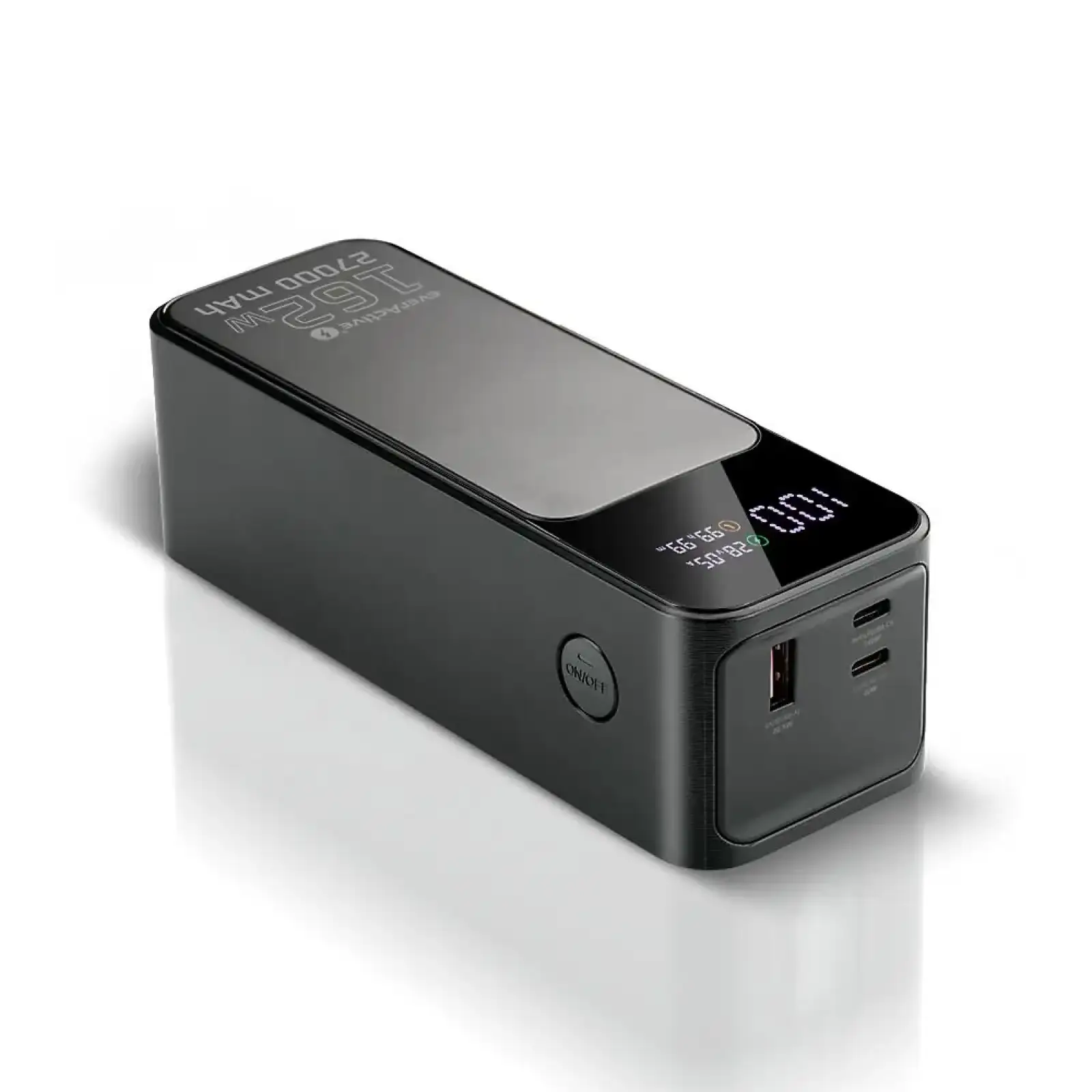 Зовнішній акумулятор everActive EB-27Q Ultra 27000mAh Black UA