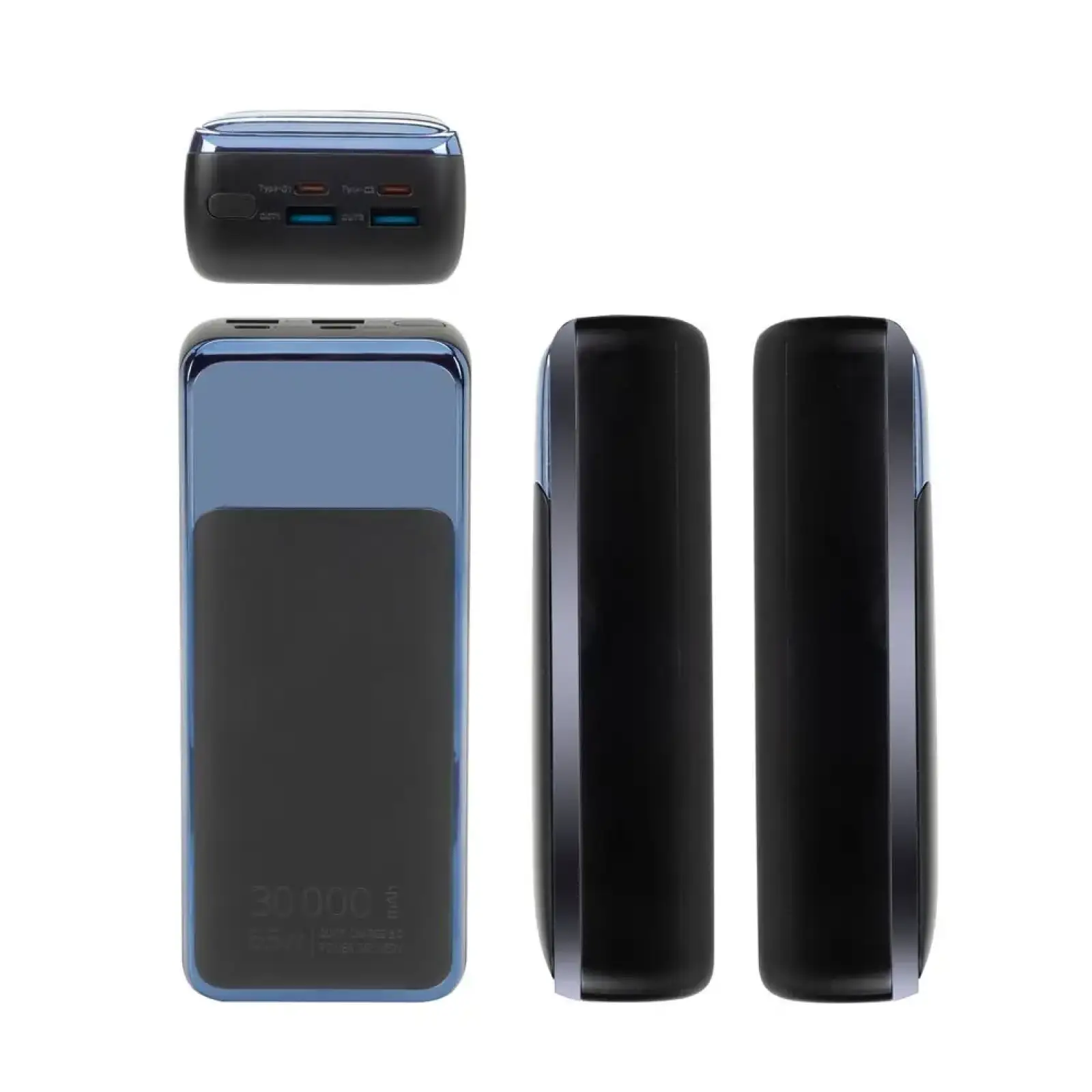 Внешний аккумулятор Rivacase Rivapower 30000mAh Black (VA1080) UA