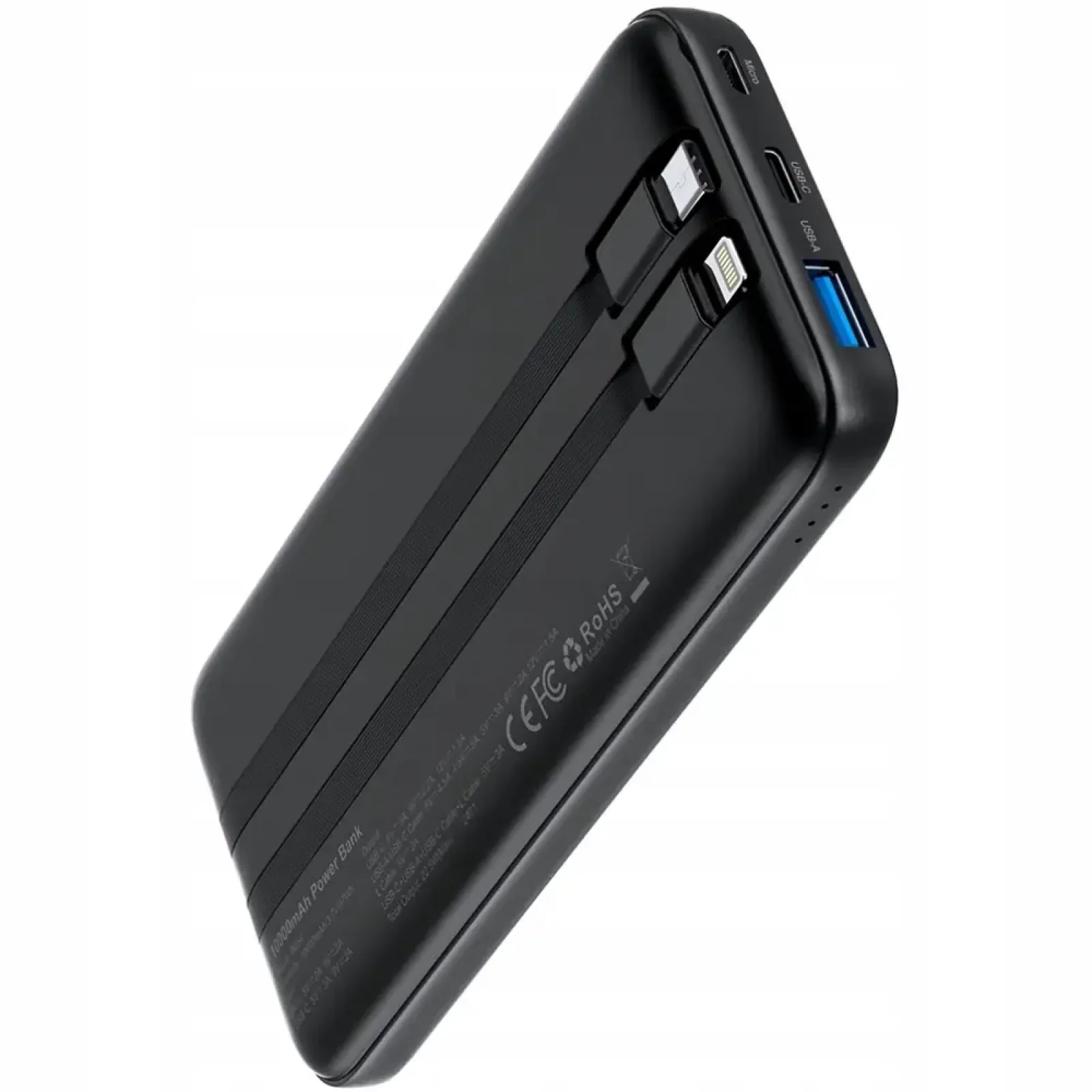 Зовнішній акумулятор Choetech 10000mAh 22.5W Black (B654-BK) UA