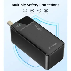 Зовнішній акумулятор Choetech 50000mAh Black (B732-ACBK) UA
