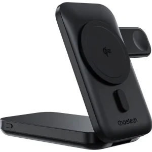 Зовнішній акумулятор Choetech Magnetic 10000mAh Qi-2 15W Black (B750-CCBK) UA