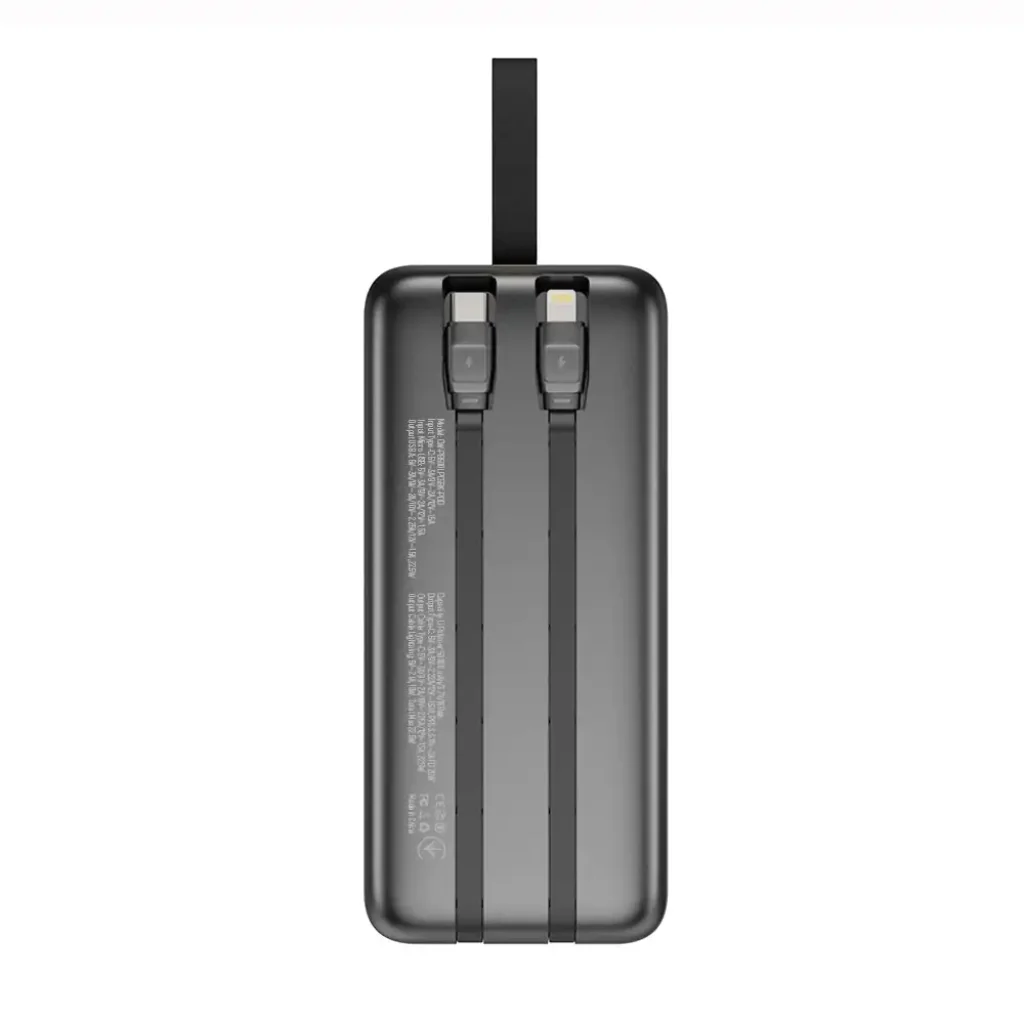 Зовнішній акумулятор ColorWay Digital Display 50000mAh Black (CW-PB500LPC5BK-PDD) UA