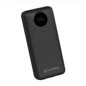 Зовнішній акумулятор ColorWay EnergyPlus 20000mAh Black (CW-PB200LPB4BK-PDD) UA