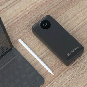 Зовнішній акумулятор ColorWay EnergyPlus 20000mAh Black (CW-PB200LPB4BK-PDD) UA