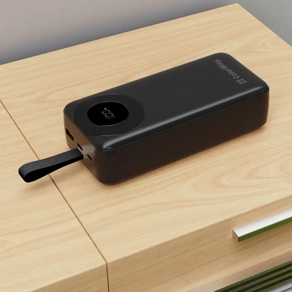 Зовнішній акумулятор ColorWay EnergyPlus 30000mAh Black (CW-PB300LPB4BK-PDD) UA