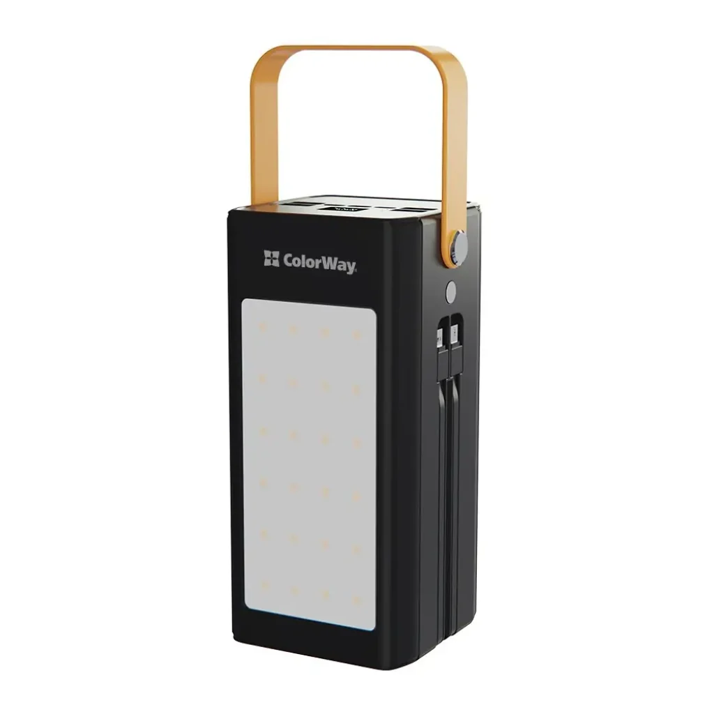 Зовнішній акумулятор ColorWay LCD/Lamp 80000mAh Black (CW-PB800LPA8BK-PDD) UA