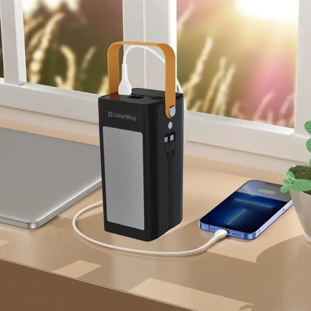 Зовнішній акумулятор ColorWay LCD/Lamp 80000mAh Black (CW-PB800LPA8BK-PDD) UA