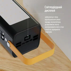 Зовнішній акумулятор ColorWay LCD/Lamp 80000mAh Black (CW-PB800LPA8BK-PDD) UA