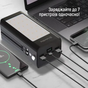 Зовнішній акумулятор ColorWay LCD/Lamp 80000mAh Black (CW-PB800LPA8BK-PDD) UA