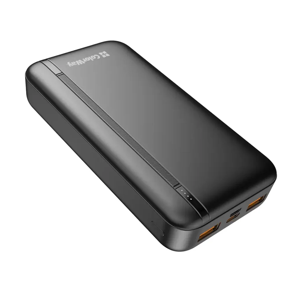 Зовнішній акумулятор ColorWay Portable Charger 20000mAh Black (CW-PB200LPB4BK-PD) UA