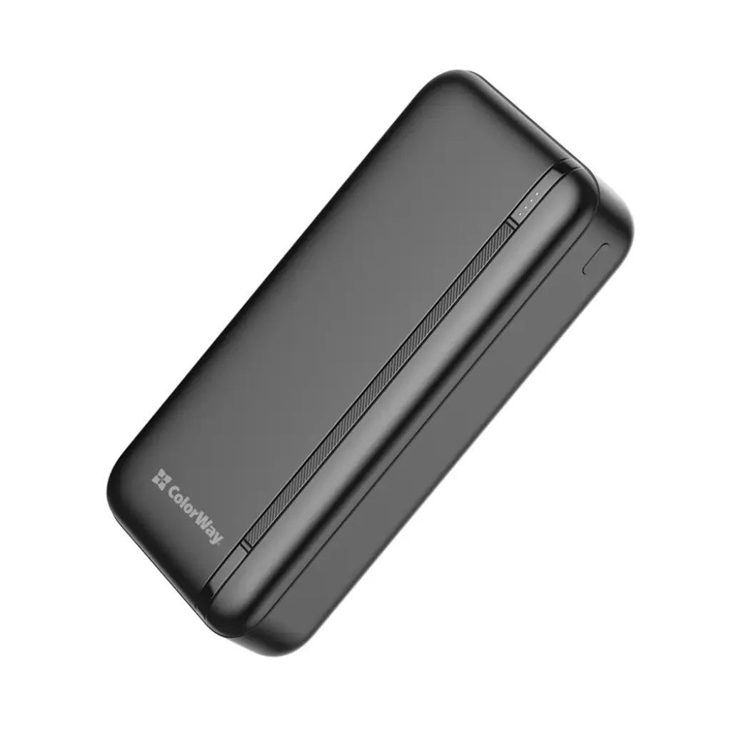 Зовнішній акумулятор ColorWay Portable Charger 20000mAh Black (CW-PB200LPB4BK-PD) UA