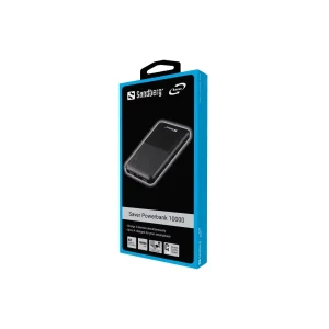 Зовнішній акумулятор Sandberg Powerbank 10000mAh Black (320-34) UA