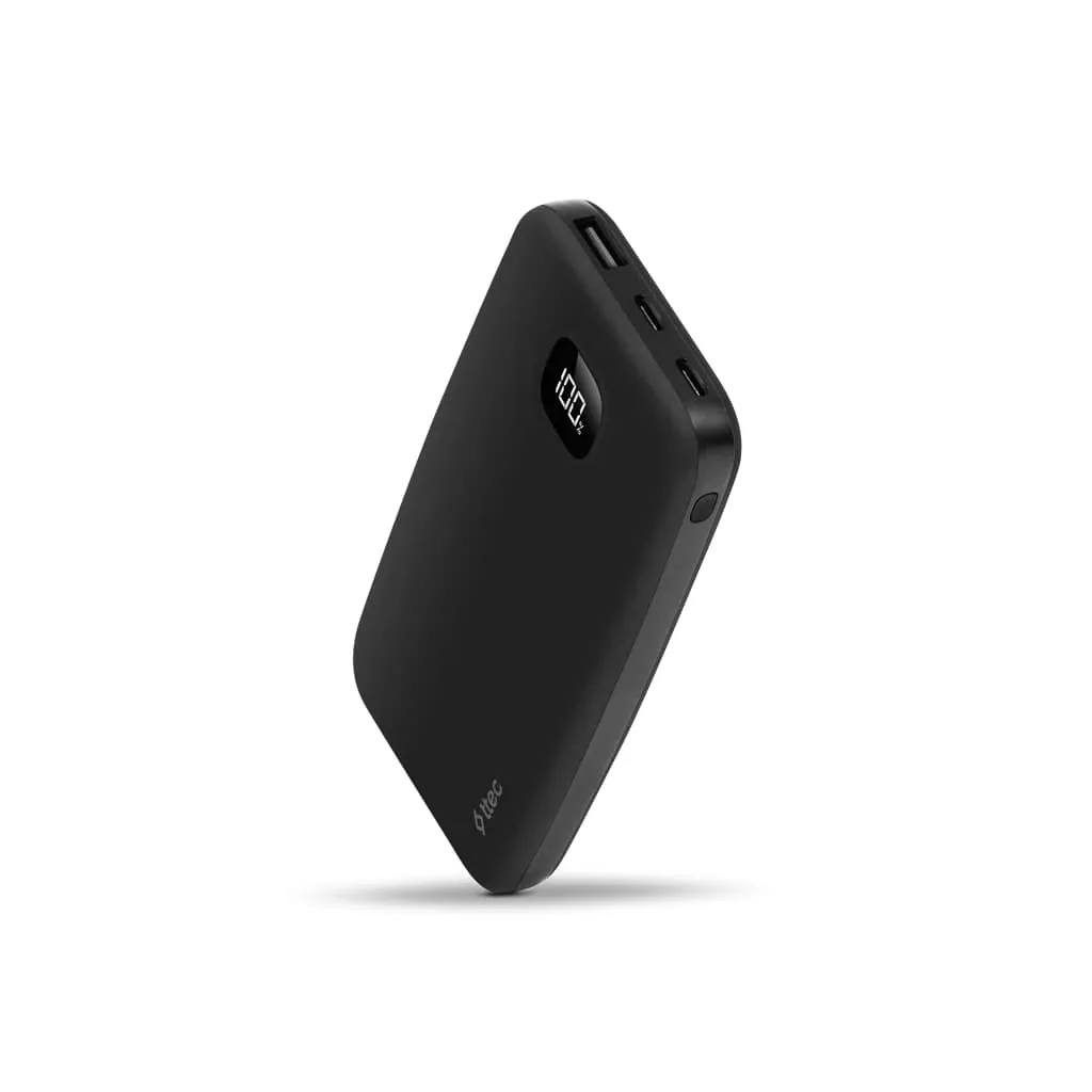 Зовнішній акумулятор Ttec 10000mAh ChargeUp Pro LCD PD 20W Black (2BB209S) UA