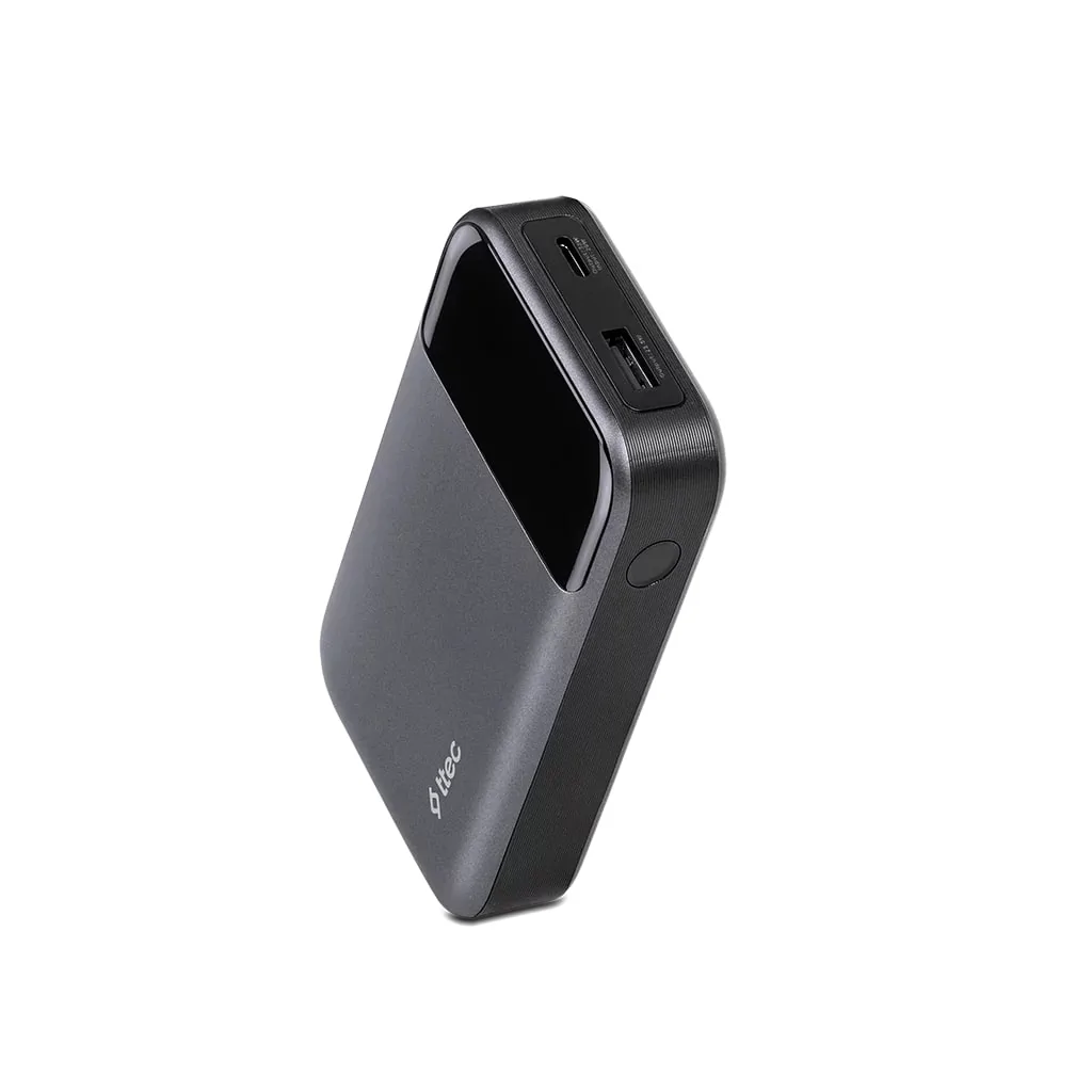 Зовнішній акумулятор Ttec 10000mAh ReCharger Pro LCD PD 30W Space Gray (2BB214UG) UA