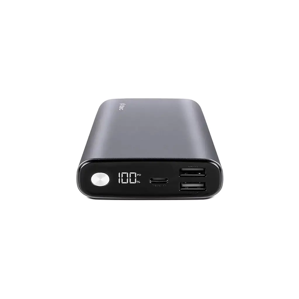 Зовнішній акумулятор Ttec 15000mAh ReCharger Pro LCD PD 65W Space Gray (2BB216UG) UA