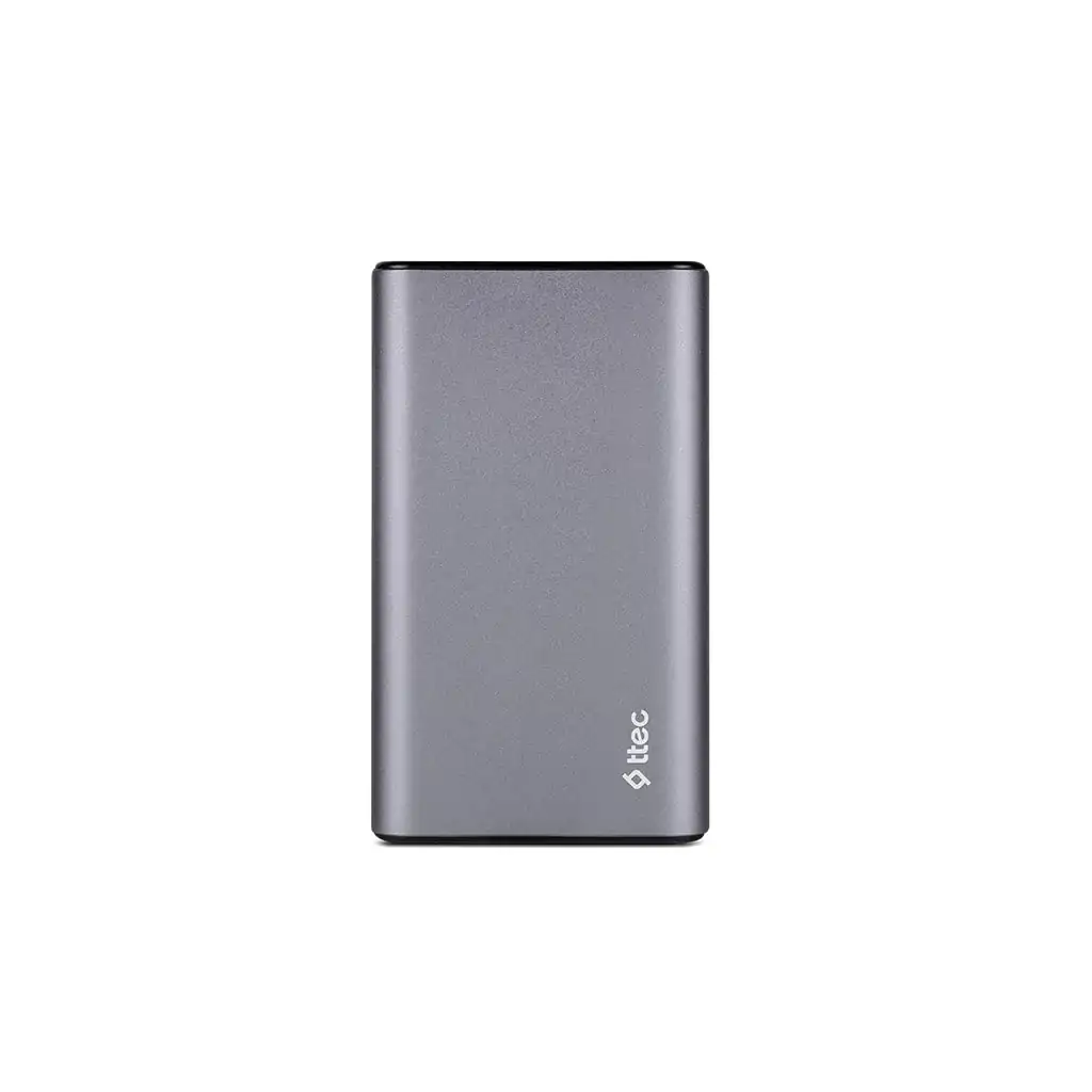 Зовнішній акумулятор Ttec 15000mAh ReCharger Pro LCD PD 65W Space Gray (2BB216UG) UA