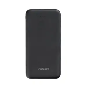 Зовнішній акумулятор Veger W1065 10000mAh (W1065.black) UA