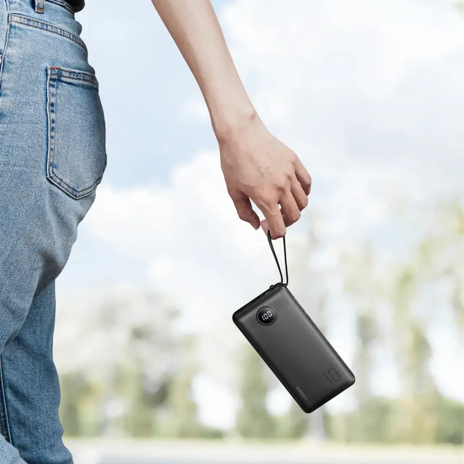 Зовнішній акумулятор Veger W1116 10000mAh (W1116.black) UA