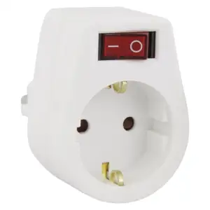 Фільтр живлення Emos (P00262) 1 розетка, White UA