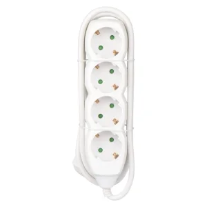 Фильтр питания Emos (P0421) 4 розетки, 1.5м, White UA