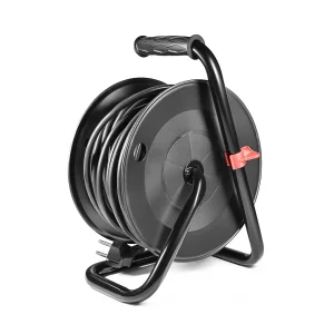 Удлинитель на катушке Stark CRP 1525-P (242000001) 4 розетки, 25 м, черный UA