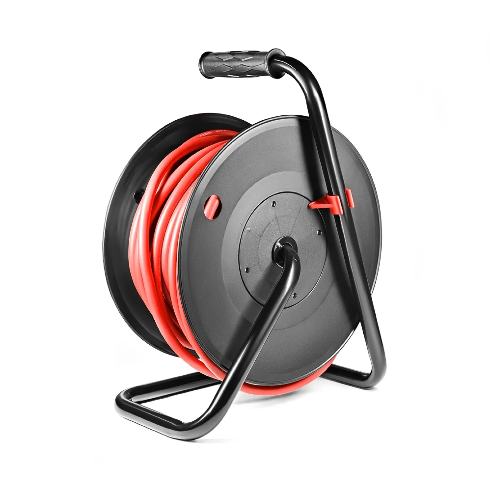 Удлинитель на катушке Stark CRP 2525-P (242000002) 4 розетки, 25 м, черно-красный UA