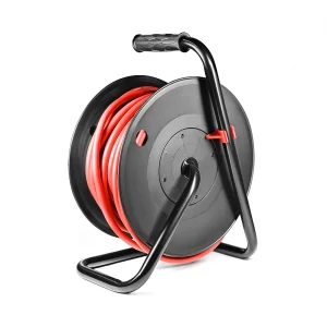 Удлинитель на катушке Stark CRP 2525-P (242000002) 4 розетки, 25 м, черно-красный UA