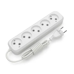 Удлинитель блочный (ABS) Electrum 5гнезд 5м C-ES-1817 UA