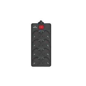 Фільтр живлення REAL-EL RS-8 Protect 5м Black (EL122300024) UA