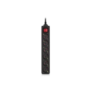 Фільтр живлення REAL-EL RS-6 Protect M 5м Black (EL122300036) UA