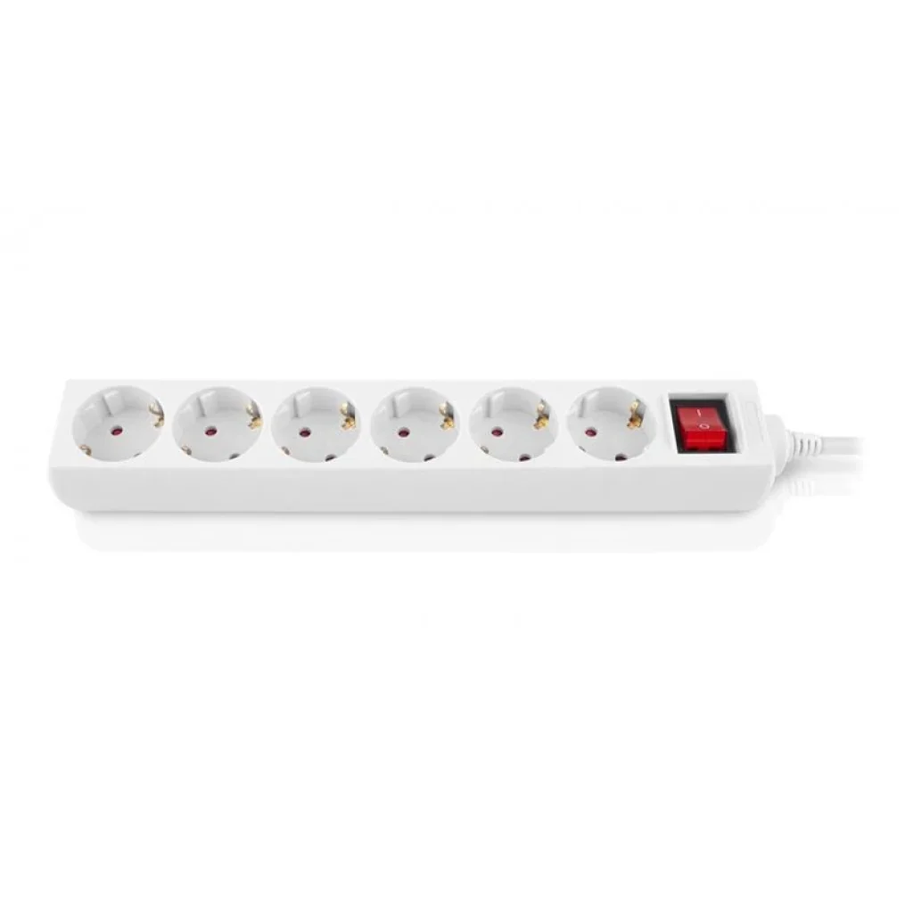 Фильтр питания REAL-EL RS-6 Protect M 1.8м White (EL122300031) UA
