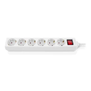 Фільтр живлення REAL-EL RS-6 Protect M 5м White (EL122300035) UA