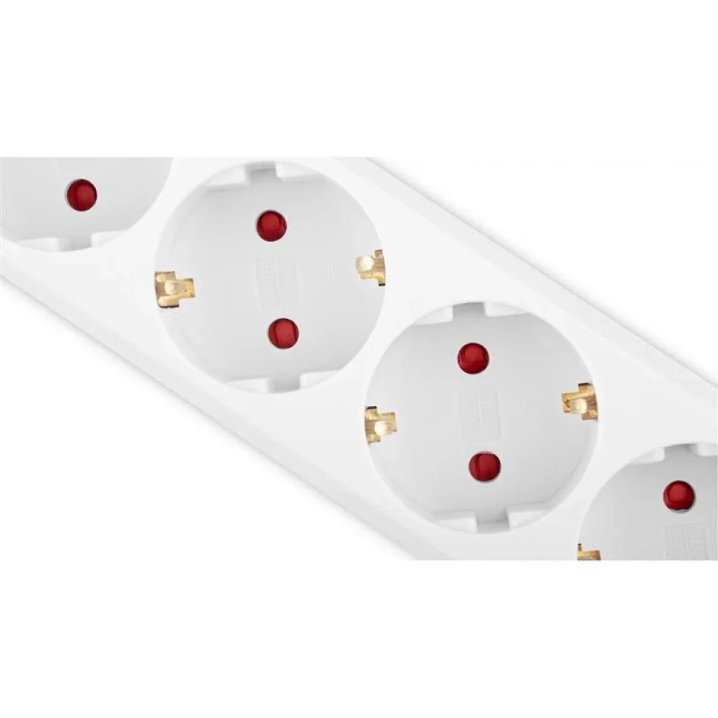 Фільтр живлення REAL-EL RS-6 Protect M 5м White (EL122300035) UA
