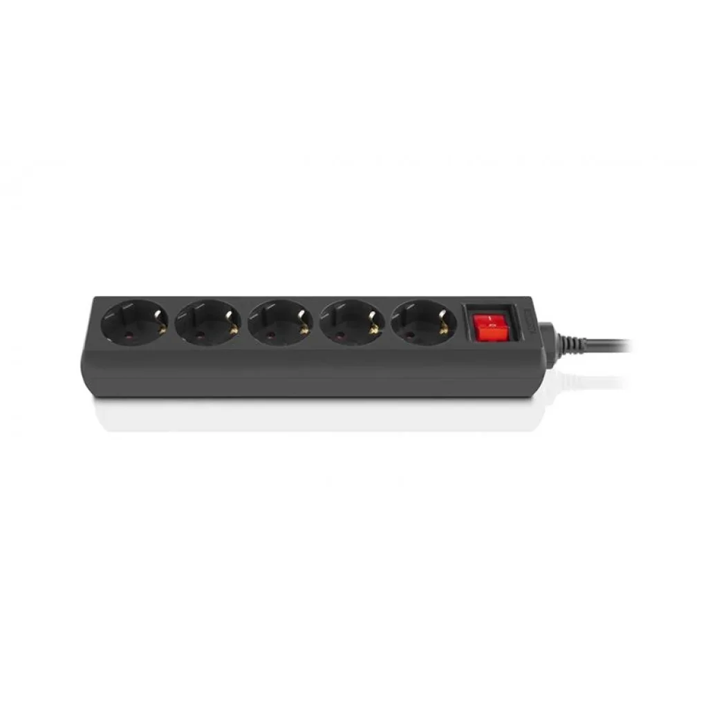 Фільтр живлення REAL-EL RS-Protect M 1.8м Black (EL122300026) UA