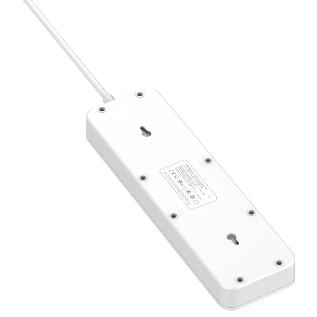 Фільтр живлення ProLogix Premium (PR-SC5614W) 5 розеток, 6 USB AUTO ID, 2 м, білий UA