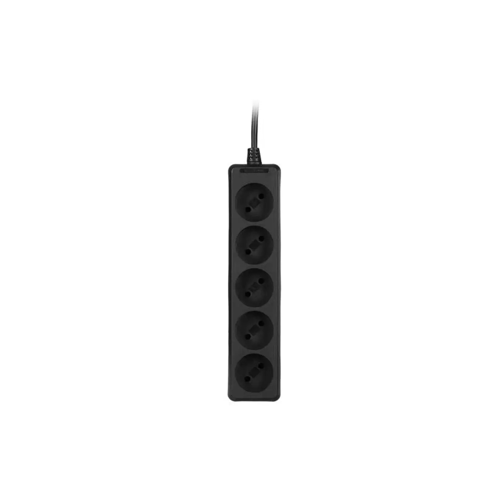 Мережевий подовжувач 2E 5XCEE7/17, 2G*1.0мм, 1.5м, black, 2E-U0510M1.5BK UA