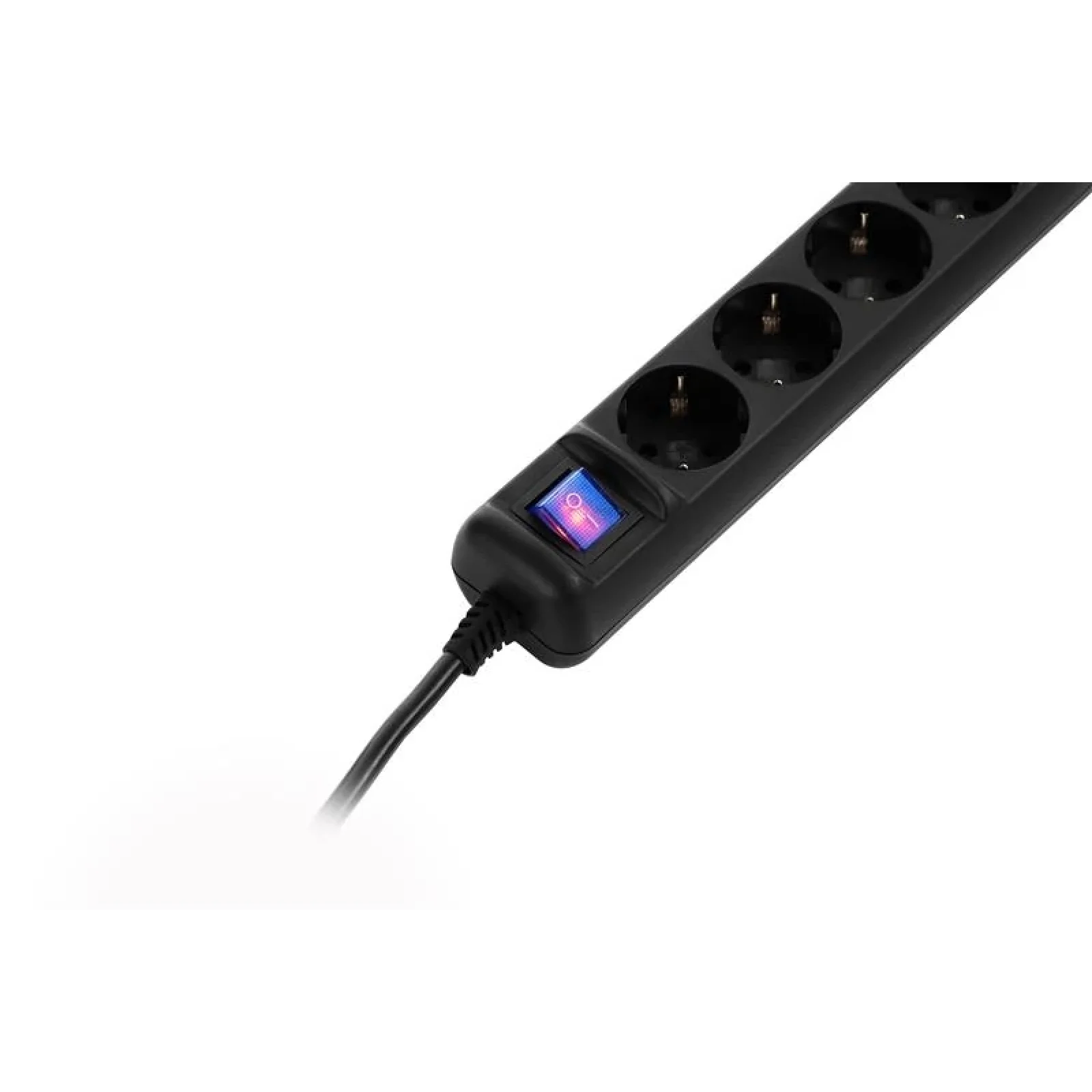 Фильтр питания 2E (2E-U05ES15M1.5BK) 5хSchuko, 1.5 м, черный UA