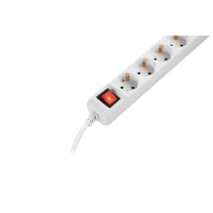 Фильтр питания 2E (2E-U05ES15M5) 5хSchuko, 5 м, белый UA