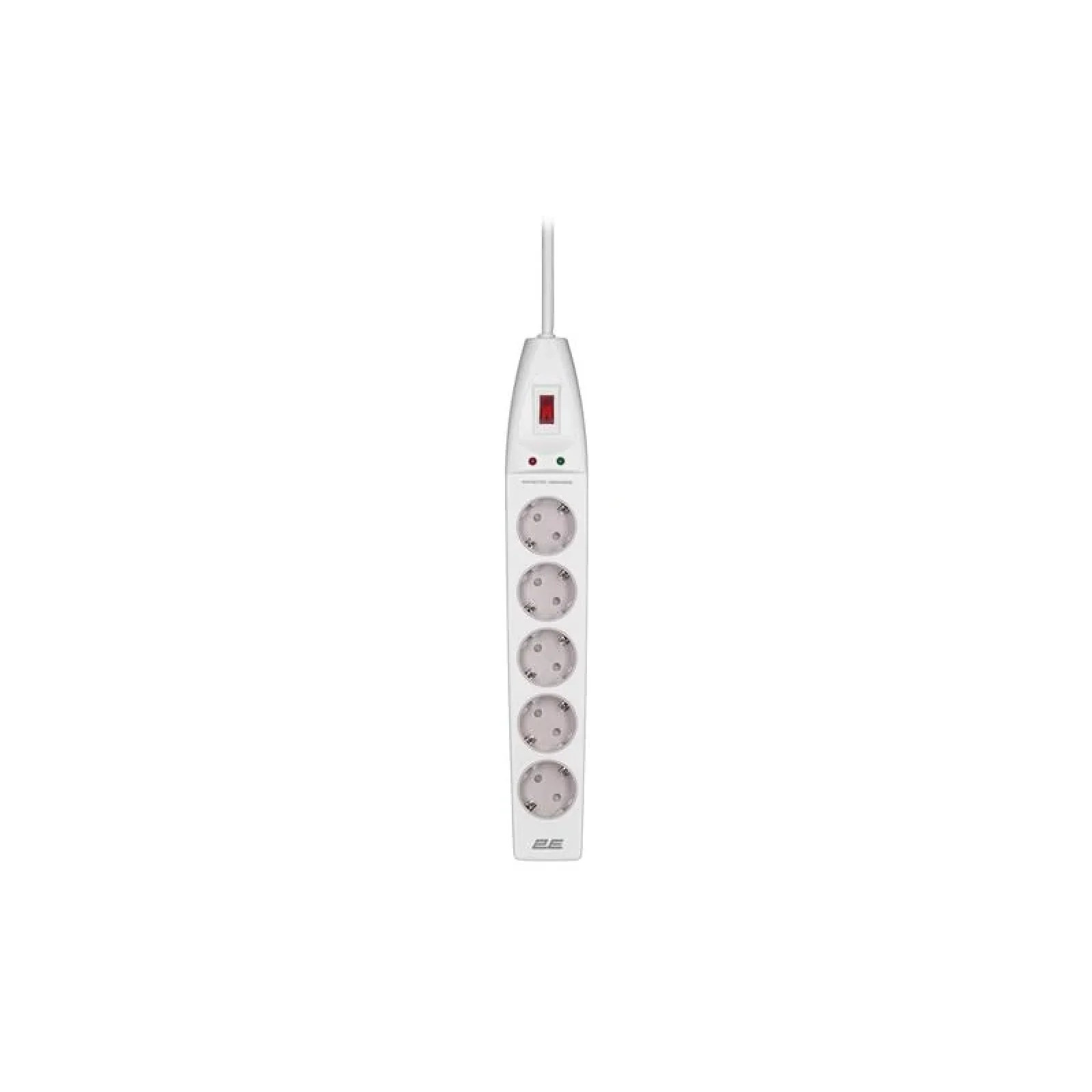 Сетевой фильтр 2E 5хSchuko, 3 м (2E-SP515M3WH) UA