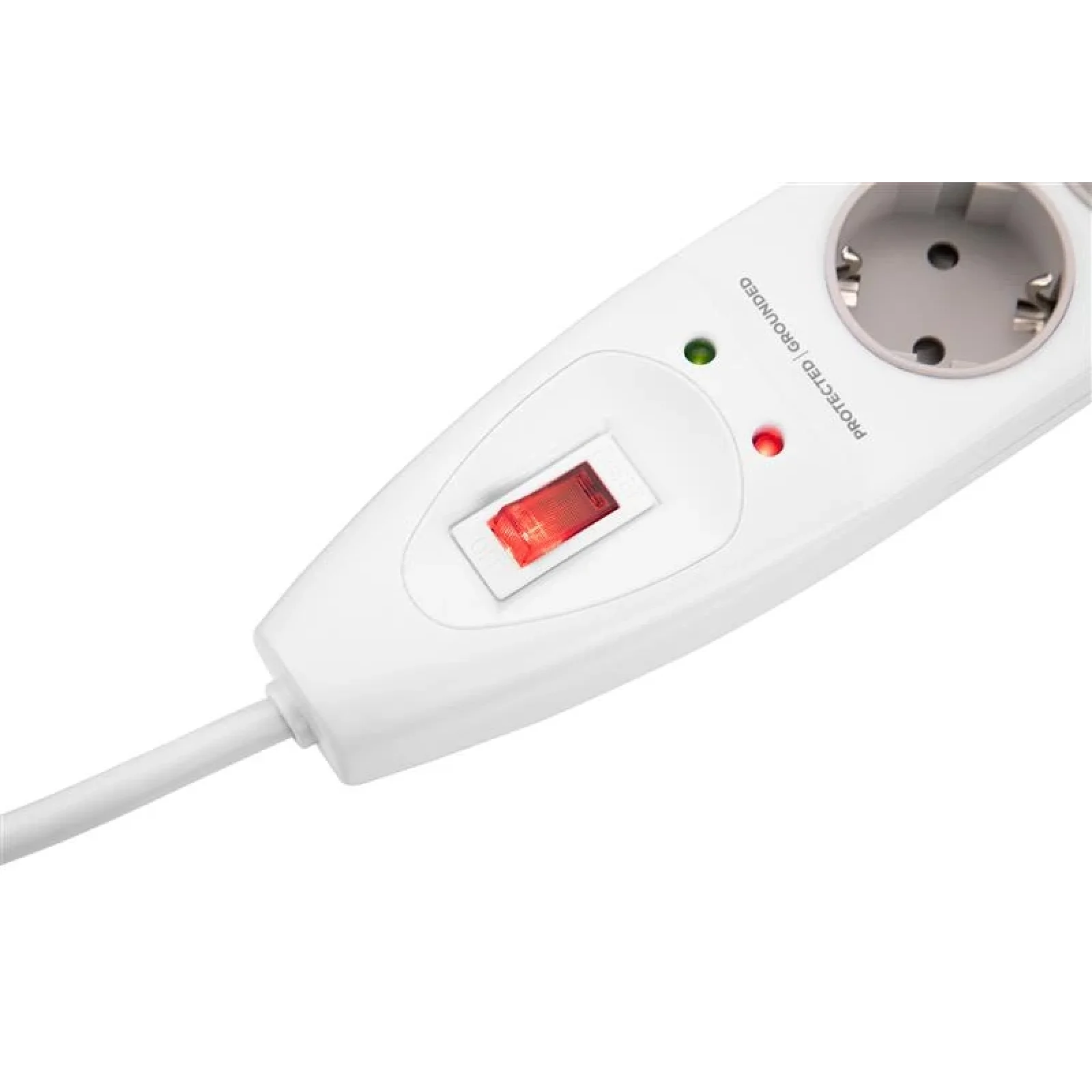 Сетевой фильтр 2E 5хSchuko, 3 м (2E-SP515M3WH) UA