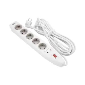 Мережевий фільтр 2E 5хSchuko, 5 м (2E-SP515M5WH) UA