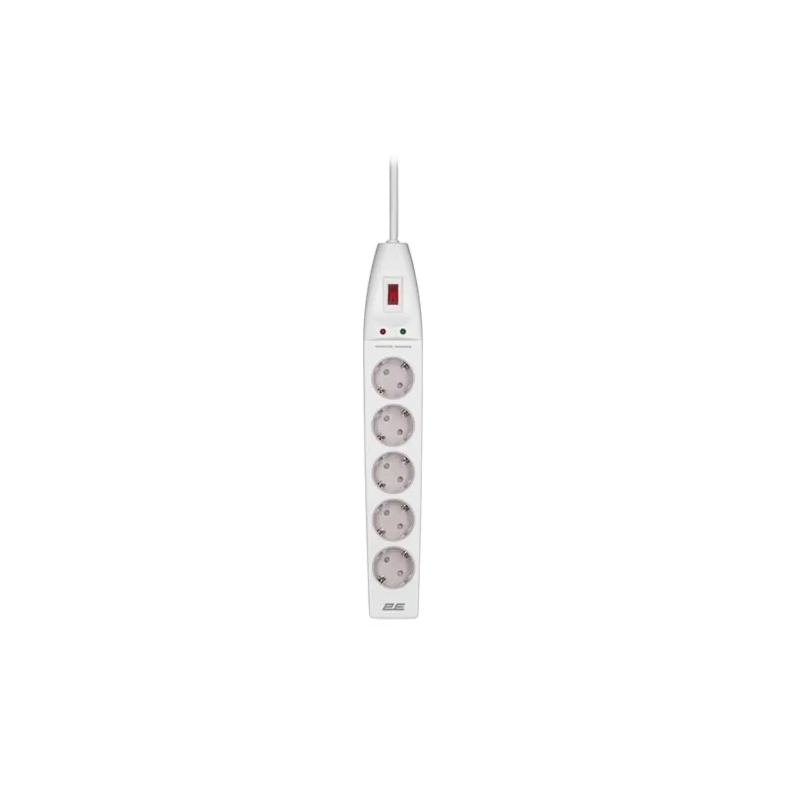 Мережевий фільтр 2E 5хSchuko, 5 м (2E-SP515M5WH) UA