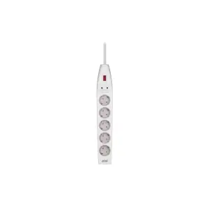 Мережевий фільтр 2E 5хSchuko, 10 м (2E-SP515M10WH) UA
